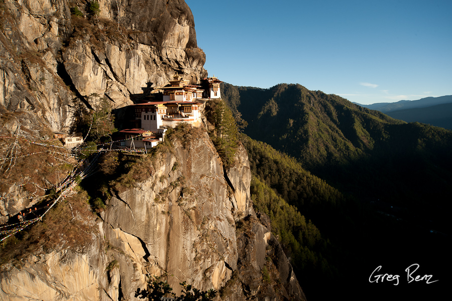 The Tiger's Nest in Bhutan